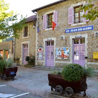 La gare du train à vapeur