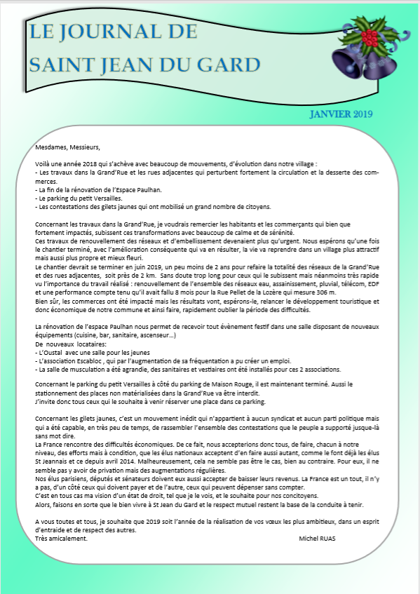 JOURNAL 2019