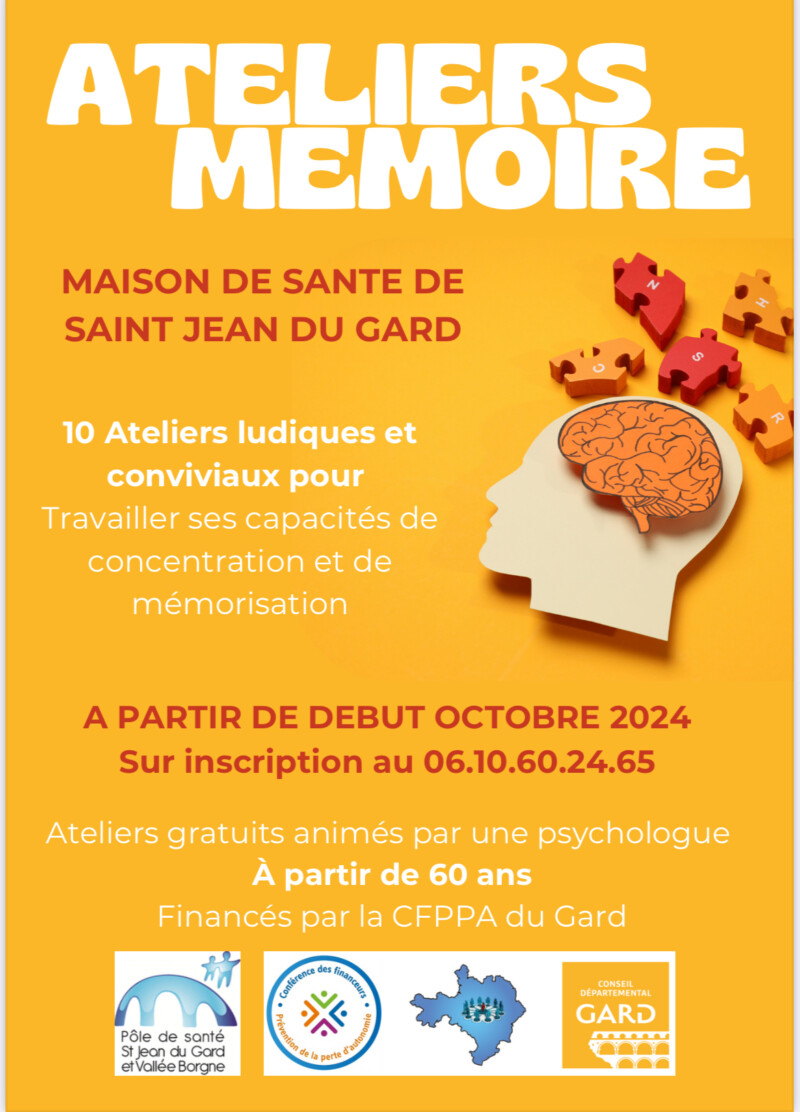 ATELIERS MEMOIRE Mairie de Saint Jean du Gard